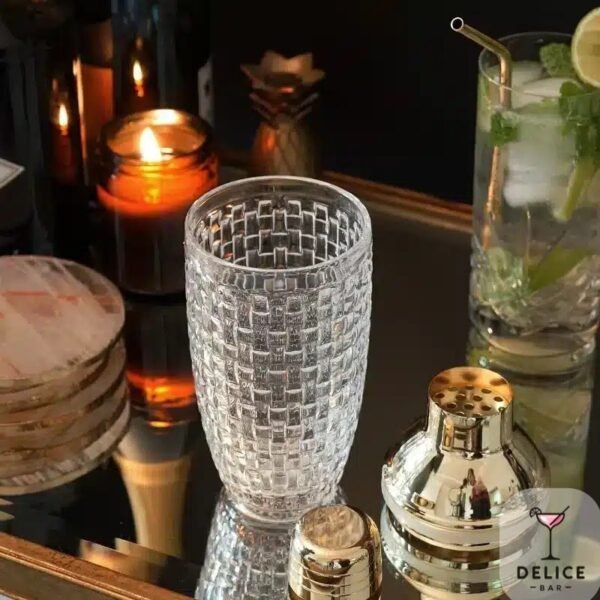 Shaker cocktail en verre – Image 3