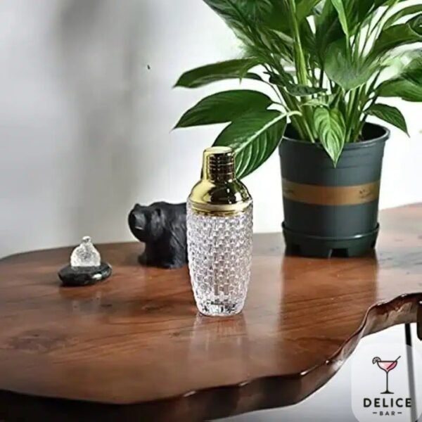 Shaker cocktail en verre – Image 7