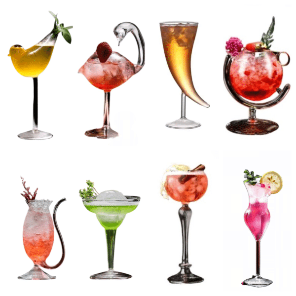 Set de verres fantaisie