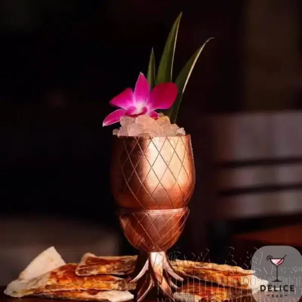 Mug ananas en acier inoxydable – Image 3