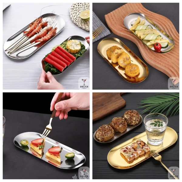 Petite assiette rectangulaire – Image 3