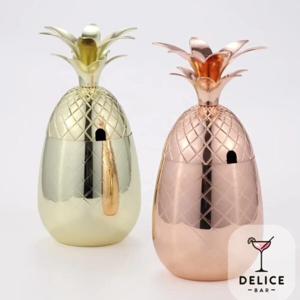 Mug ananas en acier inoxydable – Image 8