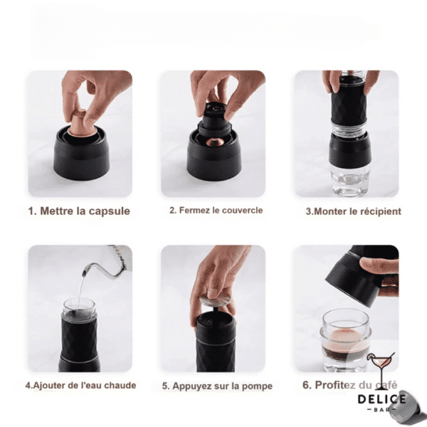 Machine a café pression avec capsules – Image 5