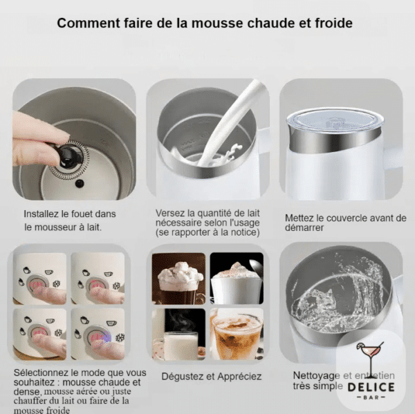 Chauffe lait mousseur – Image 3