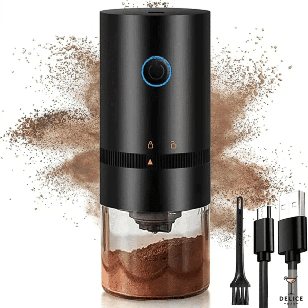 Moulin electrique pour grains de cafe – Image 2