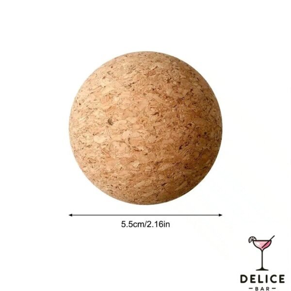 Bouchons ronds pour décanteur et verres de vin - 5.5 cm – Image 4
