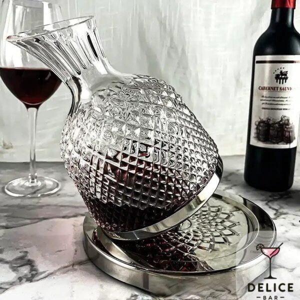 Carafe à vin rotative – Image 4