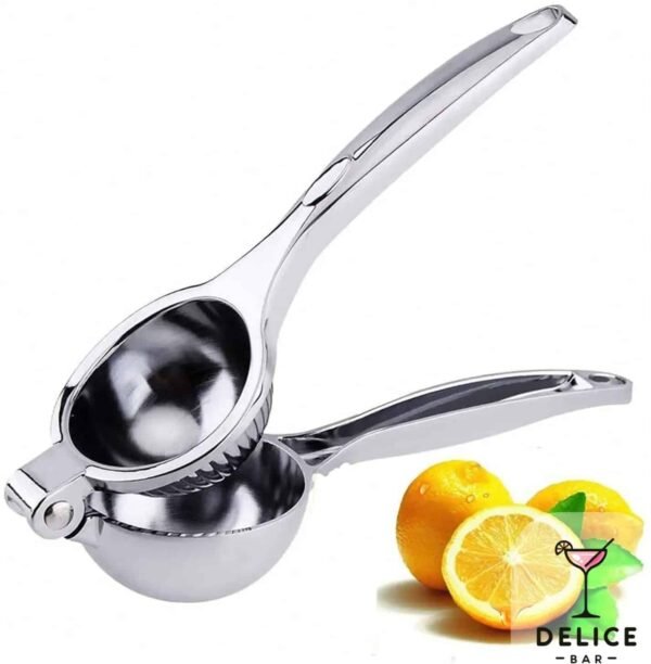 Presse-citron manuel en acier inoxydable robuste