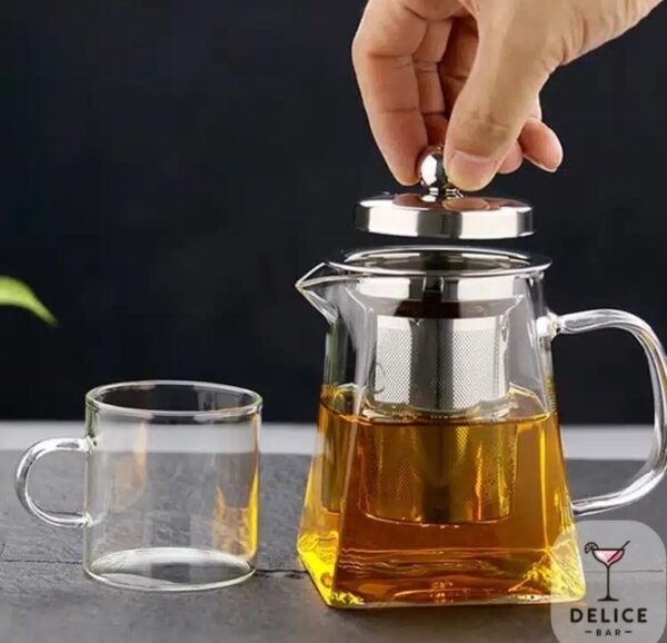 Theiere avec filtre 750 ml – Image 3