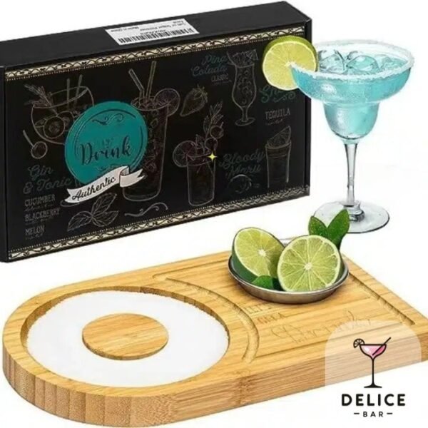 Planche pour épices cocktails en bambou – Image 2