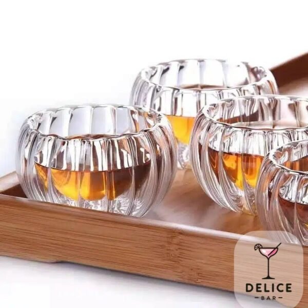 Tasses à thé transparente – Image 2