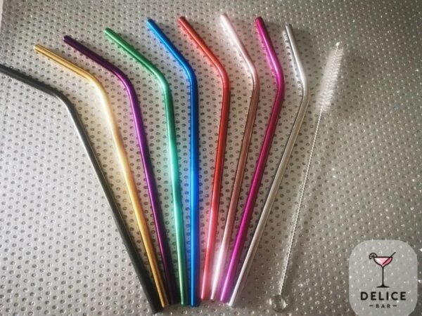 Pailles inox rainbow – Image 2