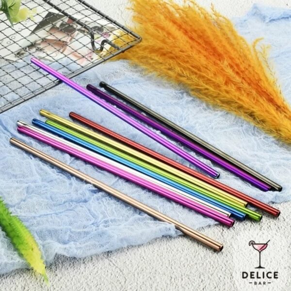 Pailles inox rainbow – Image 3