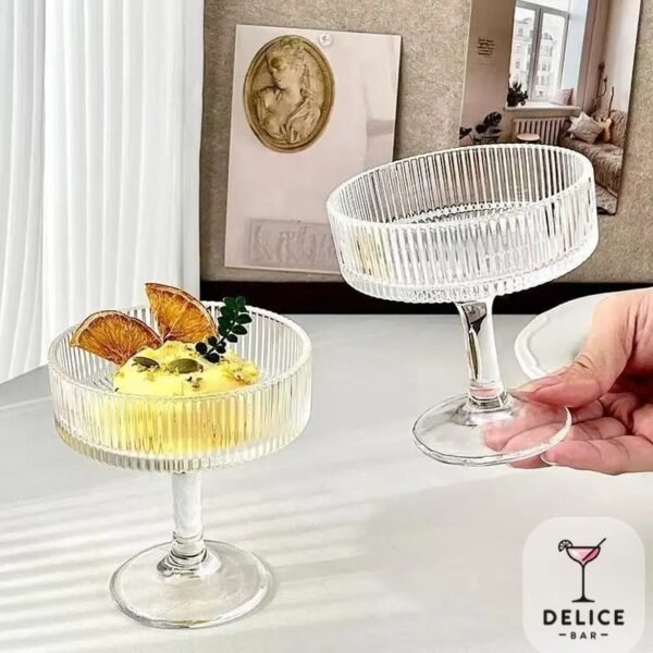 Verre à dessert vintage – Image 2