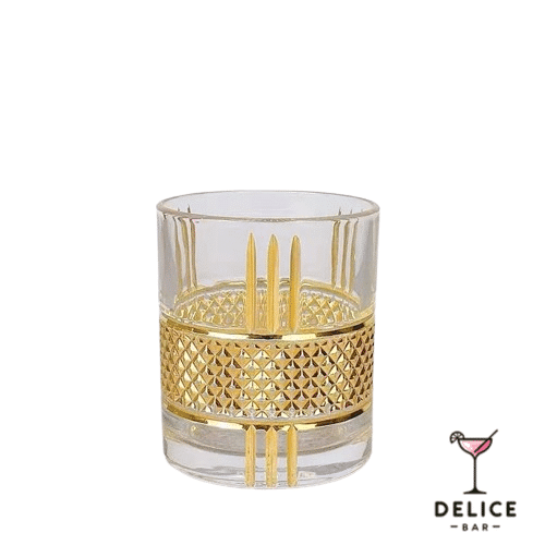 verre à digestif doré