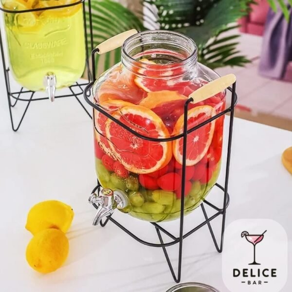 Distributeur de boisson avec robinet en verre – Image 2