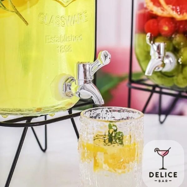 Distributeur de boisson avec robinet en verre – Image 3