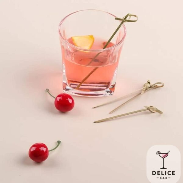Pique a cocktail en bambou x100 – Image 3