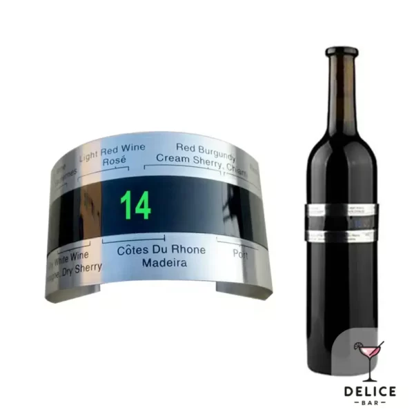 Thermomètre bouteille de vin – Image 2