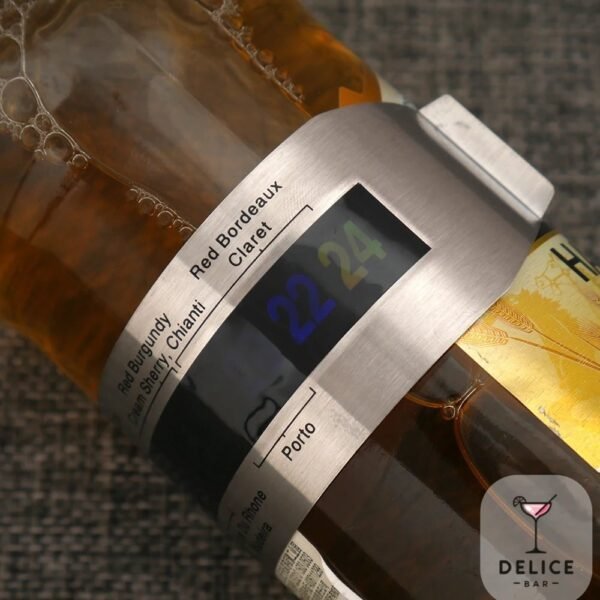 Thermomètre bouteille de vin – Image 7