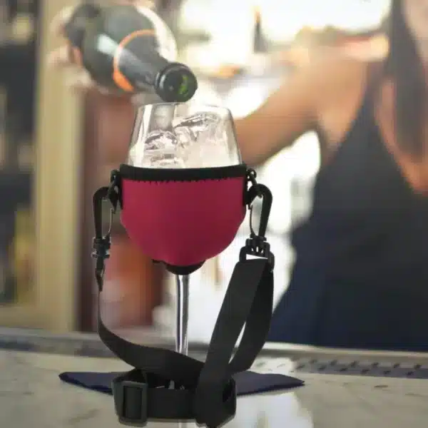 Porte verre tour de cou 6