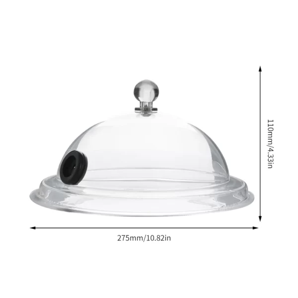 Mini cloche en verre cocktail moléculaire 25