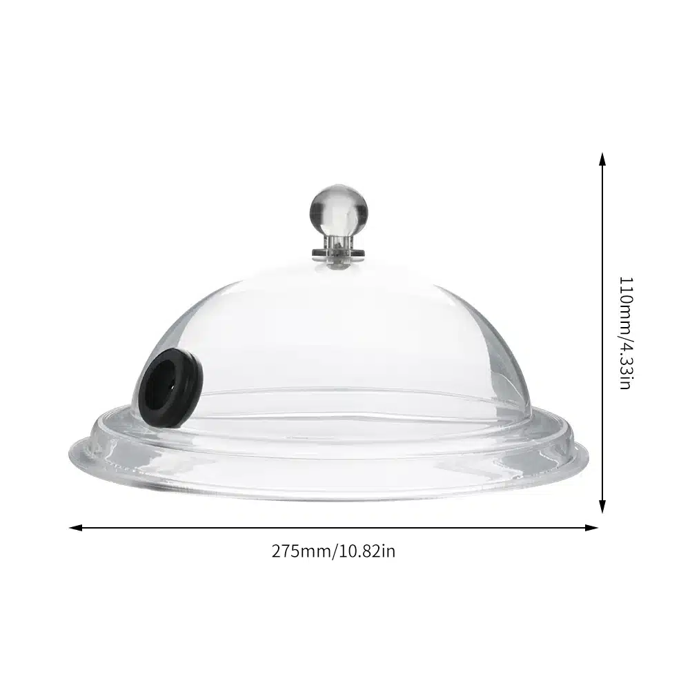 Mini cloche en verre cocktail moléculaire 25