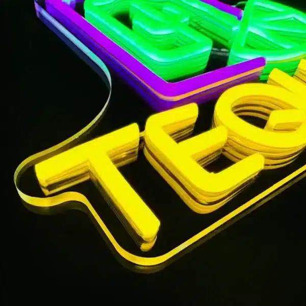 Neon tequila - ambiance pour bar 13