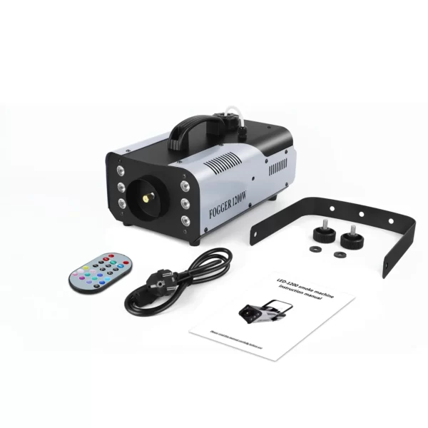 Machine à fumée led 1200 avec 6 effets 3
