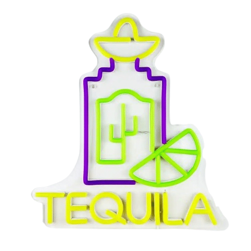 Neon tequila - ambiance pour bar