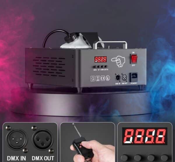 Machine à fumée 2000w 8 LEDS – Image 5
