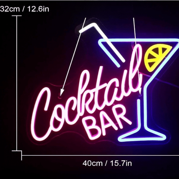 Neon Cocktail Bar – Image 3