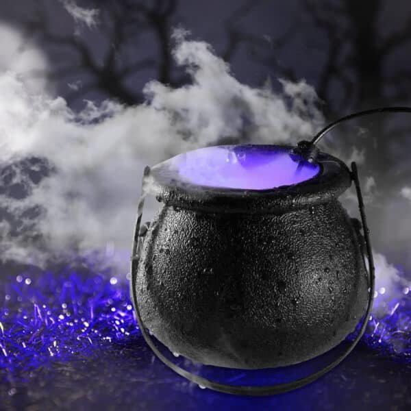 Chaudron Diffuseur de Fumée - déco Halloween – Image 3