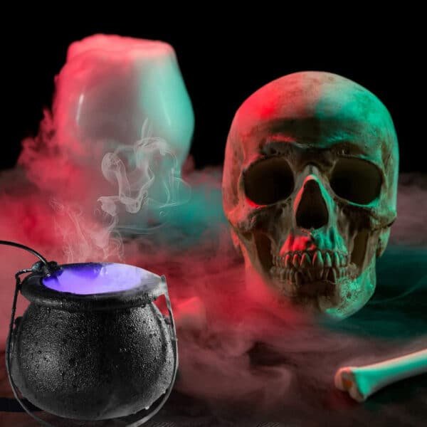 Chaudron Diffuseur de Fumée - déco Halloween – Image 2