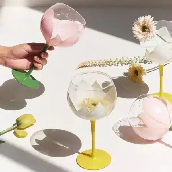 Verre à gin fleur de lotus 1
