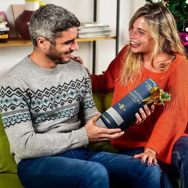 Kit barman 11 pièces avec jeu de cartes recettes cocktails en anglais 3