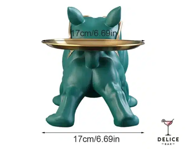 Déco bar bulldog pour tips, bonbons et petits accessoires – Image 4