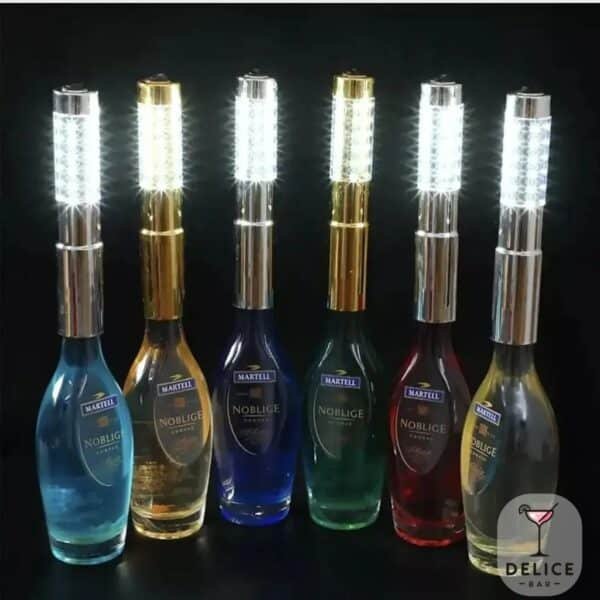 Bâton Led bouteille 23 cm Or - Lumière Blanche – Image 3