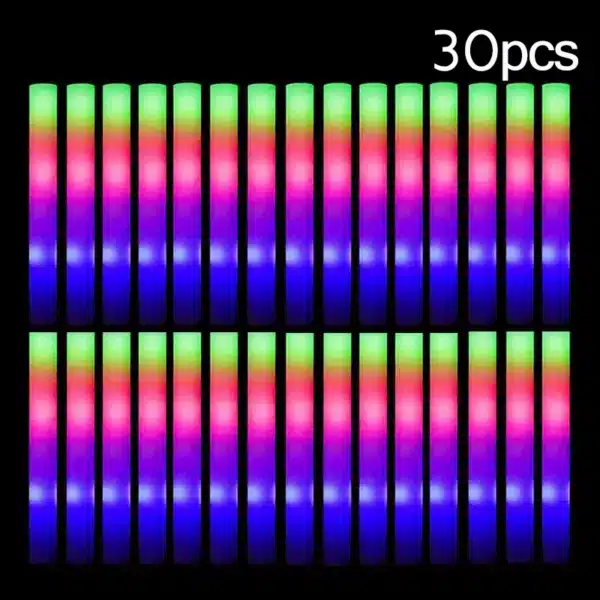 Batons lumineux mousse tap tap - 15 pièces 9