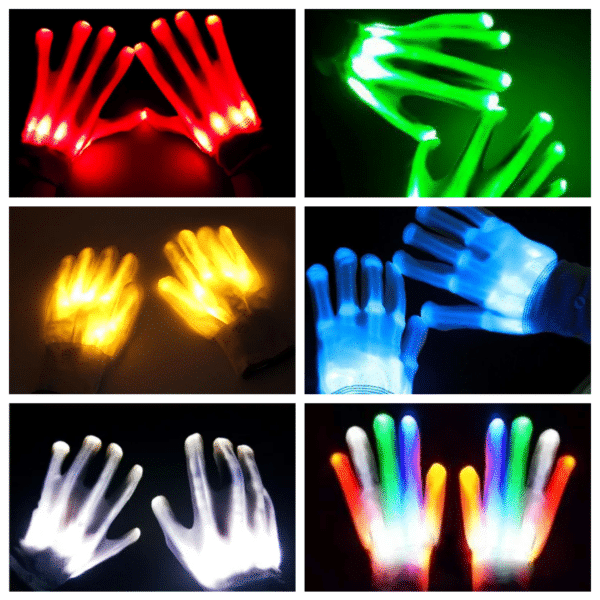 Gants lumineux LED – Image 6