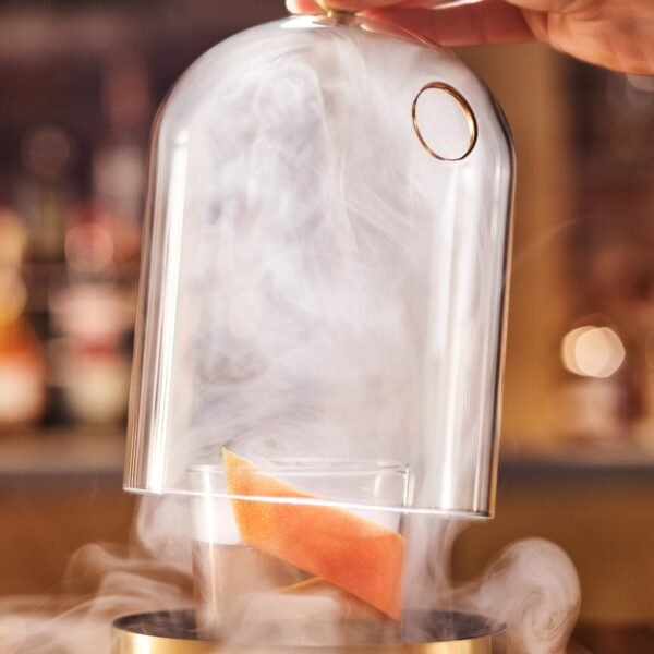 Cloche en verre avec socle doré – Image 4