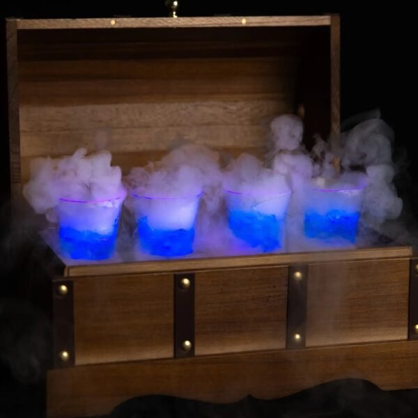 Coffre à fumée pour cocktails - décoration bar à thème – Image 8