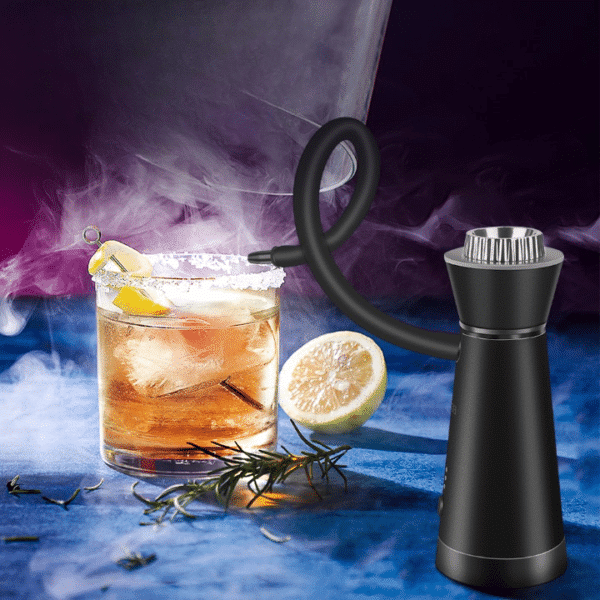 Kit fumoir electrique a cocktail 3 vitesses - gris – Image 3