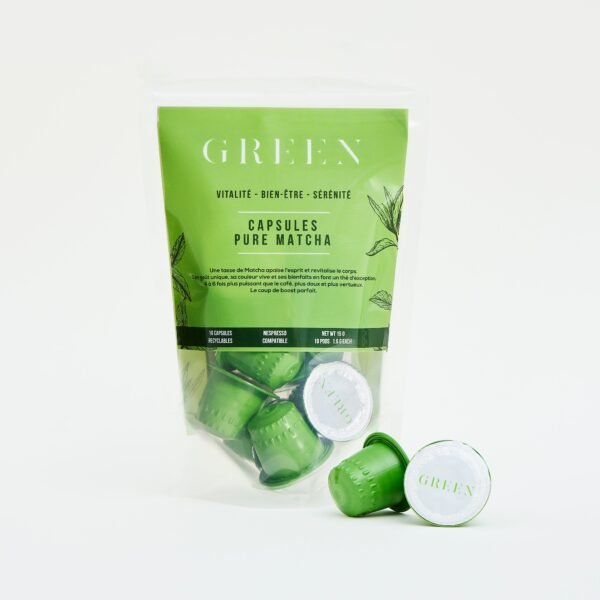 Capsules Matcha compatible Nespresso - sachet 10 unités – Image 2