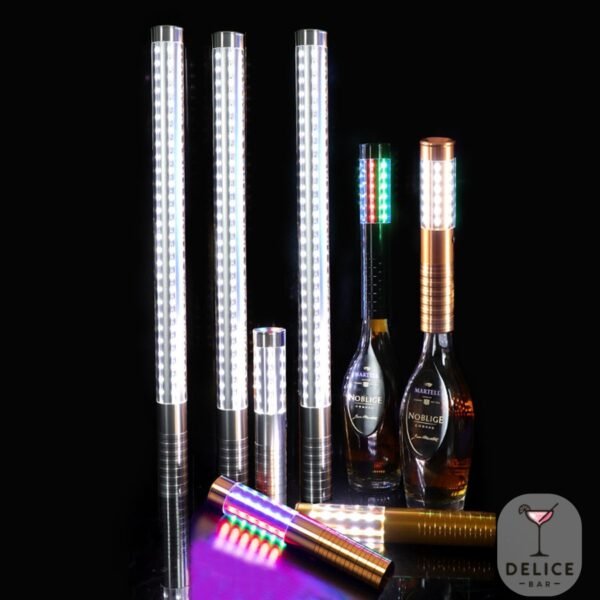 Bâton Led bouteille 23 cm Or - Lumière Blanche – Image 7