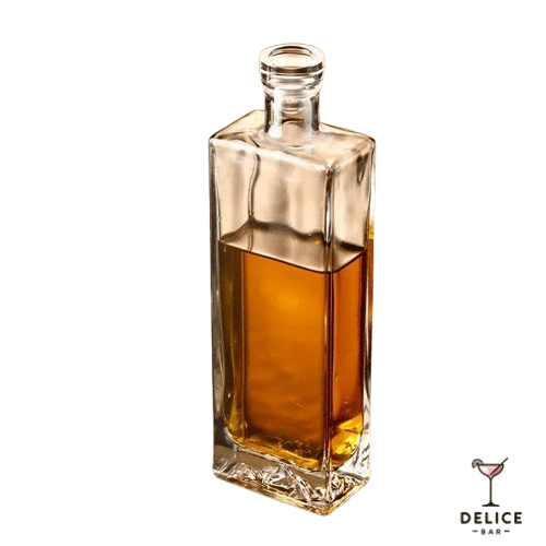 Bouteille apothicaire forme carrée - 250ml